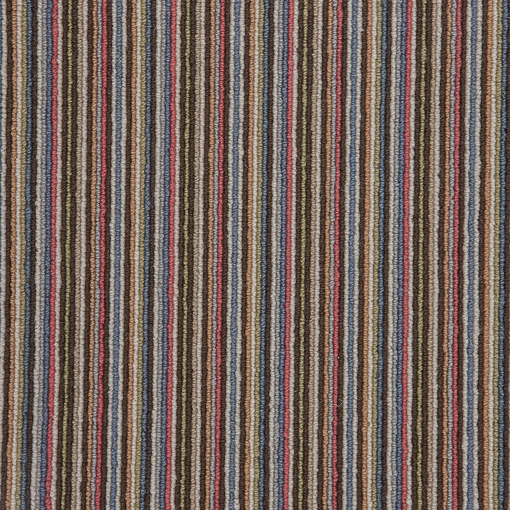 Mississippi Premium Chocolate/Blue | 100% Pure Wool Carpet
